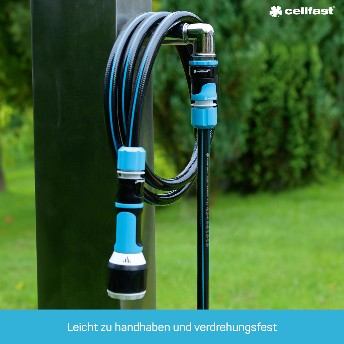 CELLFAST HOBBY ATS2 Gartenschlauch 6-lagig Doppelgeflecht 3/4" 25 m