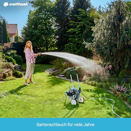 CELLFAST HOBBY ATS2 Gartenschlauch 6-lagig Doppelgeflecht 3/4" 25 m