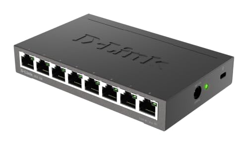 D-Link DGS-108 8-Port Layer2 Gigabit Switch