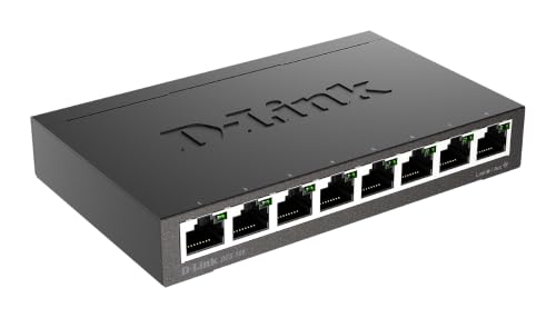 D-Link DGS-108 8-Port Layer2 Gigabit Switch