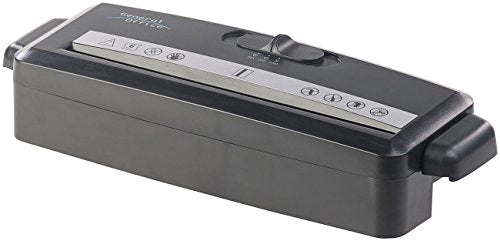 Papierschredder: Aktenvernichter-Aufsatz für runde & eckige Papierkörbe (Aufsatzaktenvernichter, Papierschredder Aufsatz, Papierschneidemaschine)