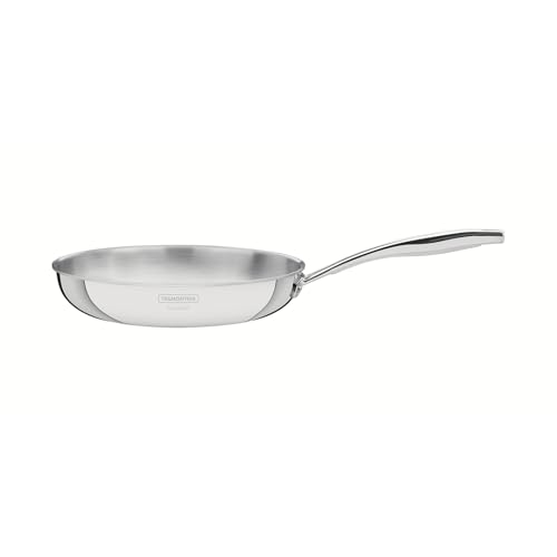 Tramontina Grano Pfanne 30 cm Edelstahl, Tri-Ply, Induktion, Unbeschichtet