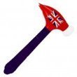Union Jack aufblasbarer Hammer - Celebration - Platin-Jubiläum der Königin