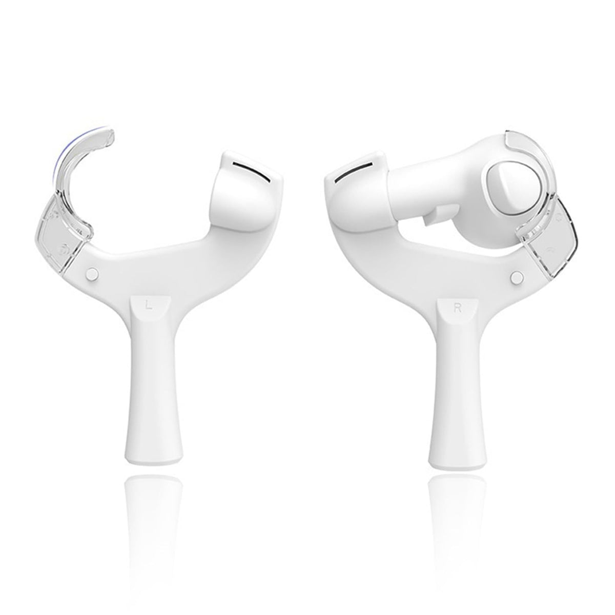 Q3 Tischtennis-Paddel-Griff, VR-Pong-Paddel-Adapter für Meta Quest 3 Controller-Griffe, Touch-Controller, Tischtennisschläger VR-Gaming-Zubehör