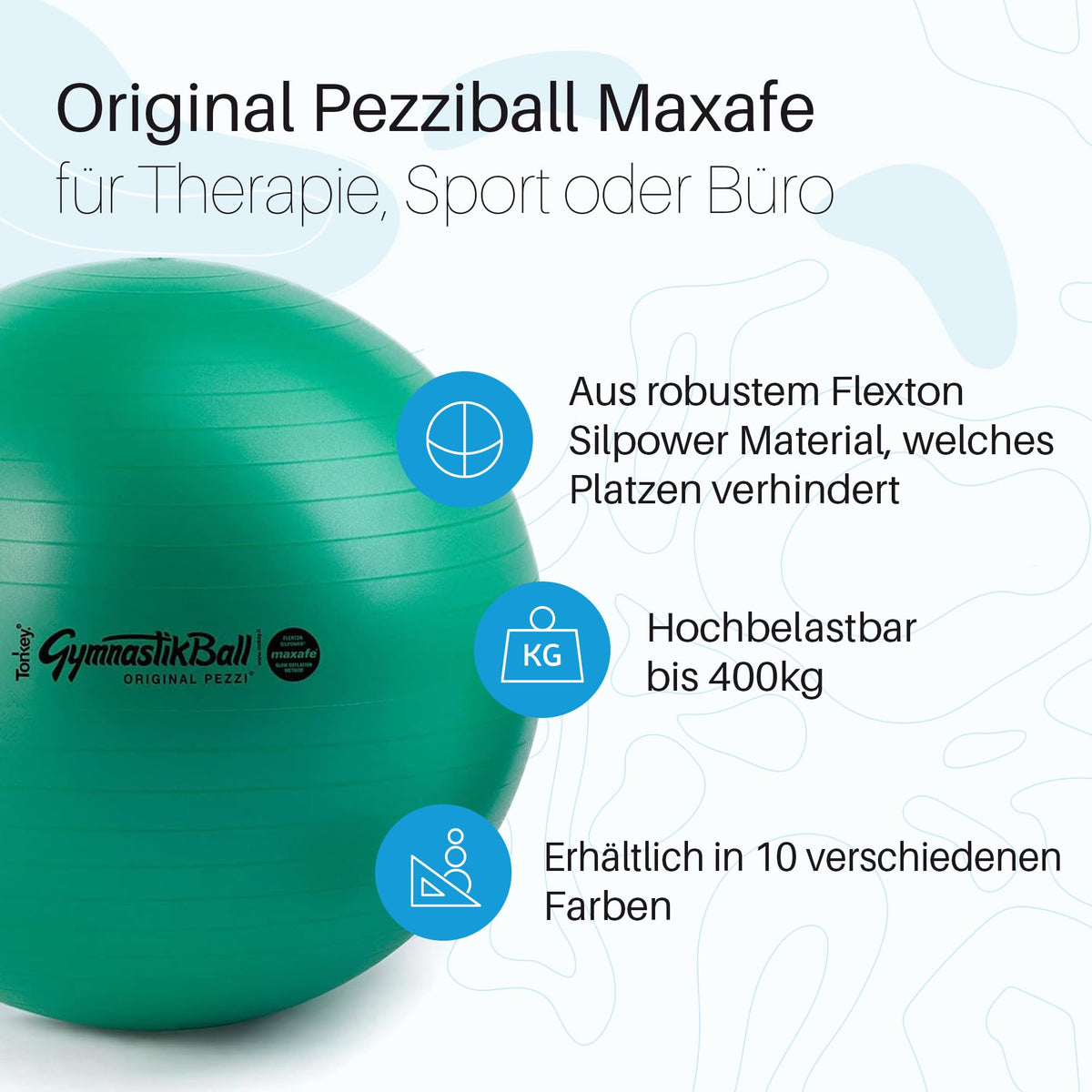 PEZZI Gymnastikball Maxafe Sitzball