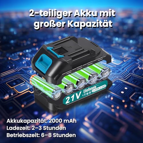 Akku Astschere Akku Baumschere,Max 30MM Schnittdurchmesser,Professionelle Elektrische Gartenschere mit Sicherheitsschalter 2x2000mAh 21V Batterien,LCD Anzeige,Ladegerät,für 6-8 Arbeitsstunden