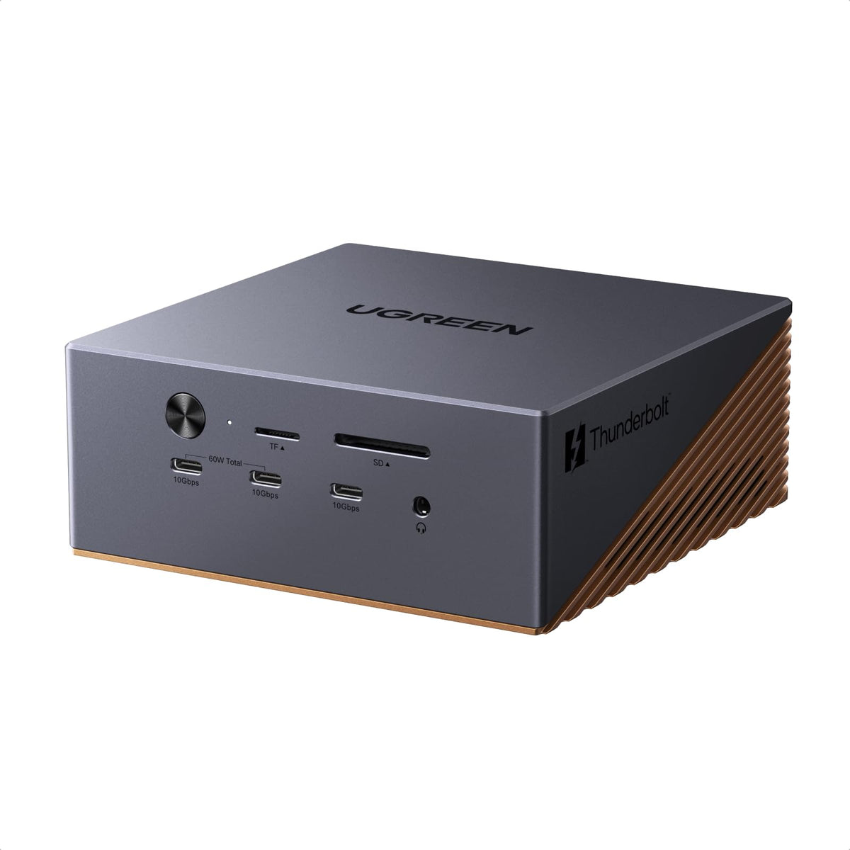 UGREEN Maxidok Thunderbolt 5 Dock 8TB M.2 NVMe für TBT5/4-Laptops