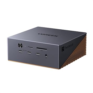 UGREEN Maxidok Thunderbolt 5 Dock 8TB M.2 NVMe für TBT5/4-Laptops