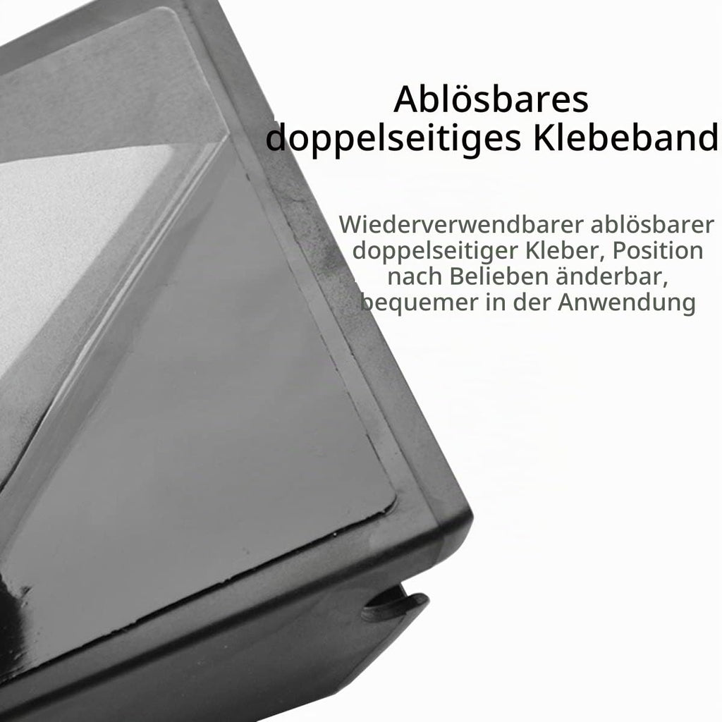 JNNJ Selbstklebende Aufbewahrungsbox für Auto, Universal-Organizer für Auto Organizer, multifunktionales Autozubehör, Auto aus PVC Organizer, geeignet für alle Autos (groß)