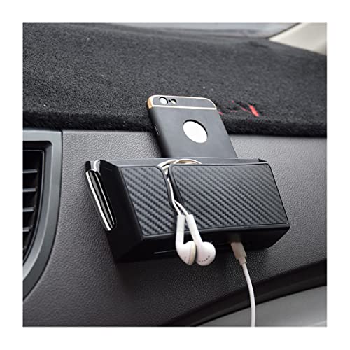JNNJ Selbstklebende Aufbewahrungsbox für Auto, Universal-Organizer für Auto Organizer, multifunktionales Autozubehör, Auto aus PVC Organizer, geeignet für alle Autos (groß)