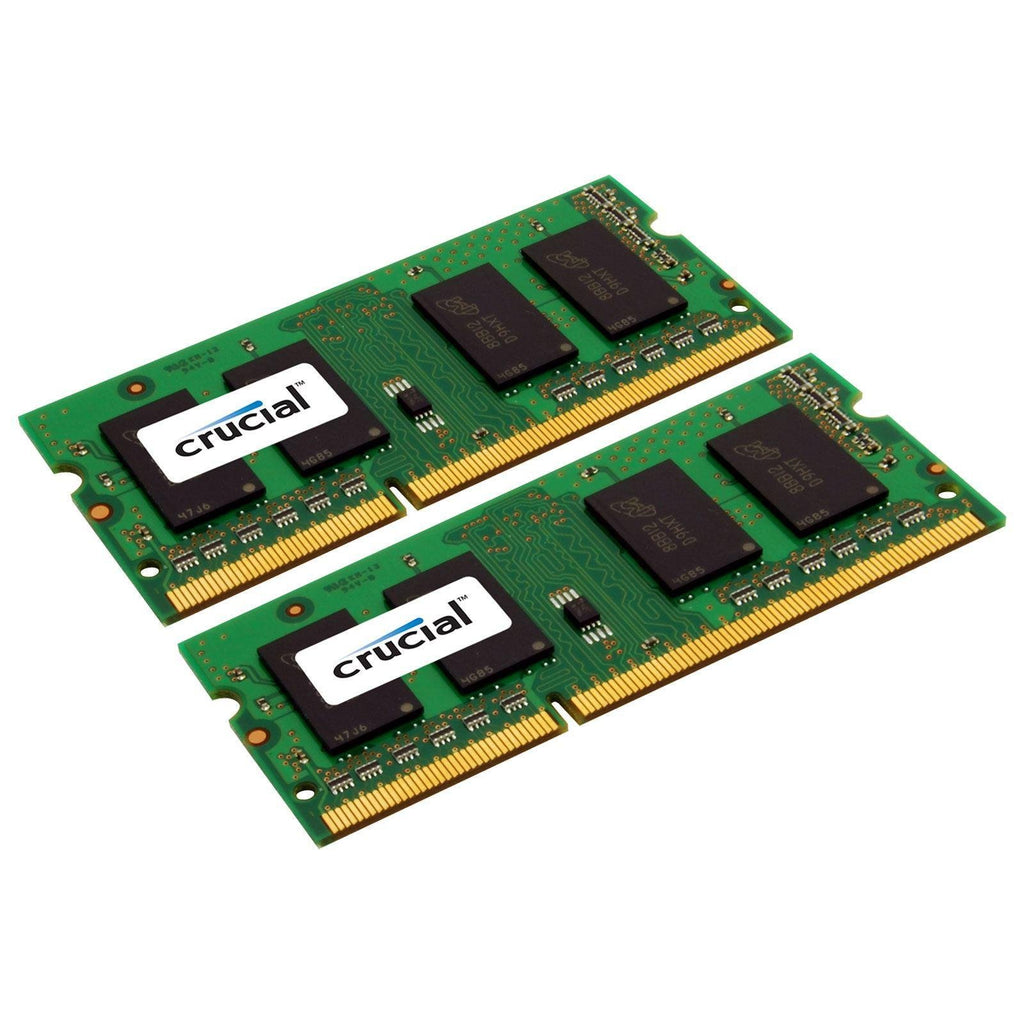 Crucial 16GB Kit (8GBx2) DDR3L 1600 MT/s (PC3L-12800) SODIMM 204-Pin - CT2KIT102464BF160B