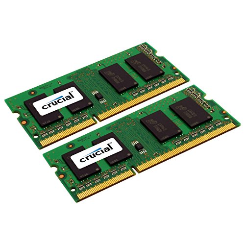 Crucial 16GB Kit (8GBx2) DDR3L 1600 MT/s (PC3L-12800) SODIMM 204-Pin - CT2KIT102464BF160B