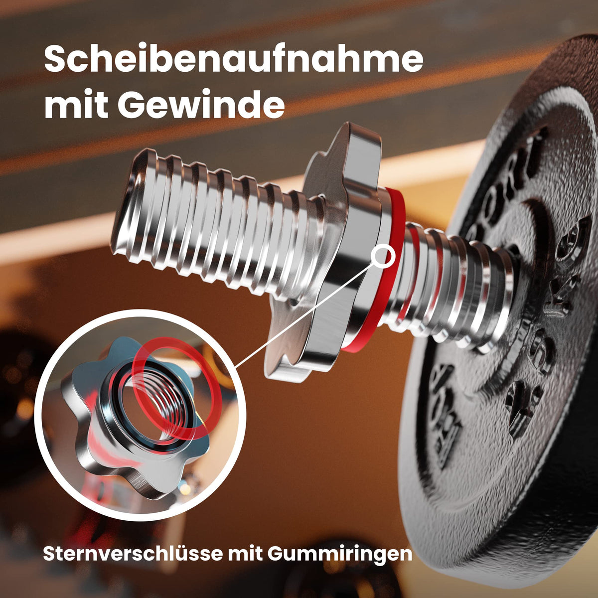 Hop-Sport Hantelset 39kg bis 99kg - Klappbare Hantelbank mit Gewichten, Verstellbare Langhantelablage, Trainingsbank für Bankdrücken, Stabiler Fitnessbank, 270 kg Max. Belastbarkeit