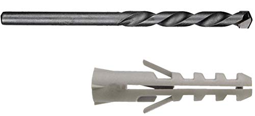 Connex Dübel-Sortiment 530-teilig – Polypropylen – Inkl. Bohrer