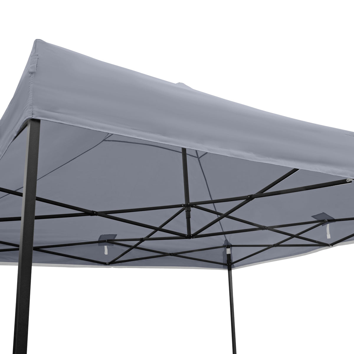 All Seasons Gazebos 3x3m vollständig wasserdichtes Faltpavillon - Metallisch Grau
