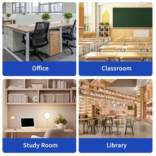 8 Stück Transparenten Acryl-Buchstütze, 32 Stück Anti-Rutsch-Pad-Buchstützen-Set, 3mm verdickt Stück Klarer Buchständer kann für Buchhalter, bücherstütze, Büro-Bücherregale, Bibliotheks-Buchständer