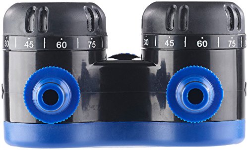 Royal Gardineer Wasser Timer: 2-Fach-Wasserverteiler mit mechanischer Bewässerungsuhr, bis 120 Min. (Wasser Timer Garten, Bewässerungsuhr, Automat)