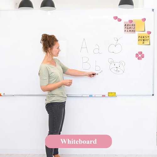20 Stück Magnete für Magnettafel, Mini Magnete Klein Herz Starke Magnete für Whiteboard & Kühlschrank, Rosa Magneten Flach, Dekorative Kühlschrankmagnete, Tafelmagnete für Pinnwand Büro Basteln