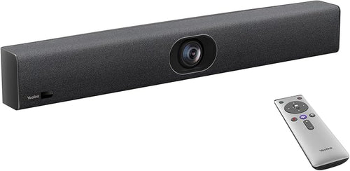 Yealink UVC40 E2 4K USB Video Conference Camera Teams Zoom Kompatibilität 120° Webcam Auto Framing Speaker Tracking mit 8 Mikrofonen All-in-one Audio- und Videokonferenzsystem für Konferenzräume