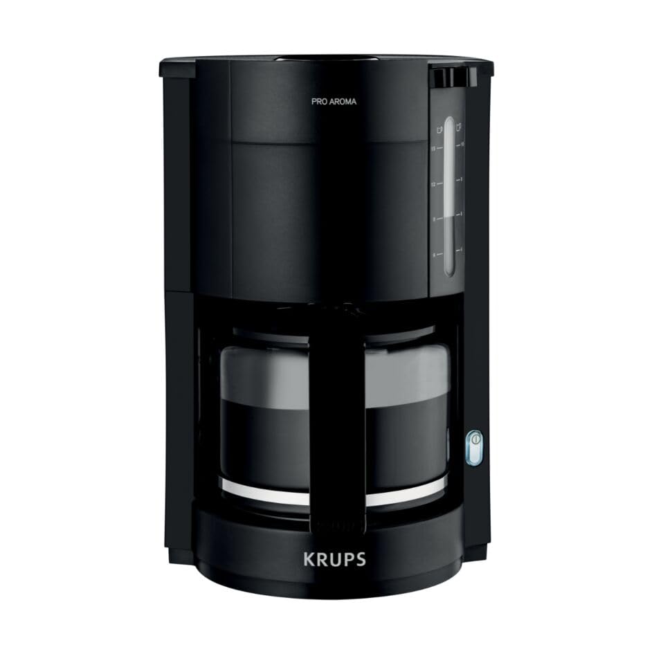 KRUPS ProAroma Filterkaffeemaschine mit Glaskanne, 1,25L Füllmenge