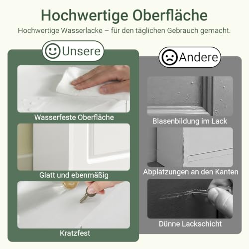 SoBuy Schuhkipper schmal mit 3 Klappen 53x117x24cm für Flur