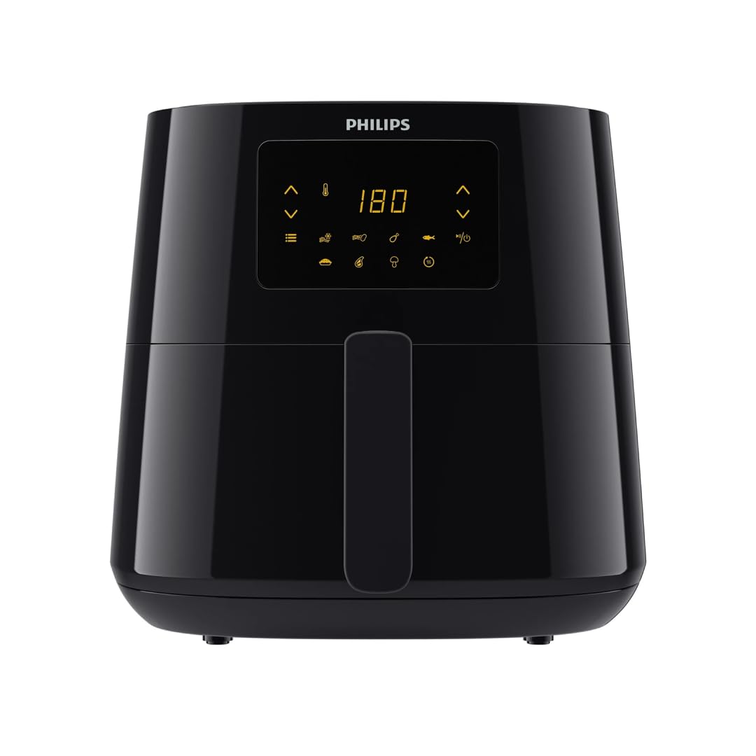 Philips Essential Airfryer Heißluftfritteuse XL, Schwarz, 6,2 L