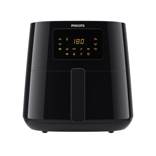 Philips Essential Airfryer Heißluftfritteuse XL, Schwarz, 6,2 L