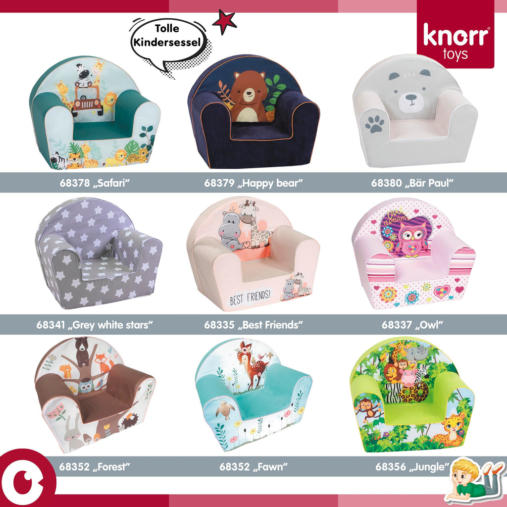 Knorr Toys 68335 "Best Friends Kindersessel