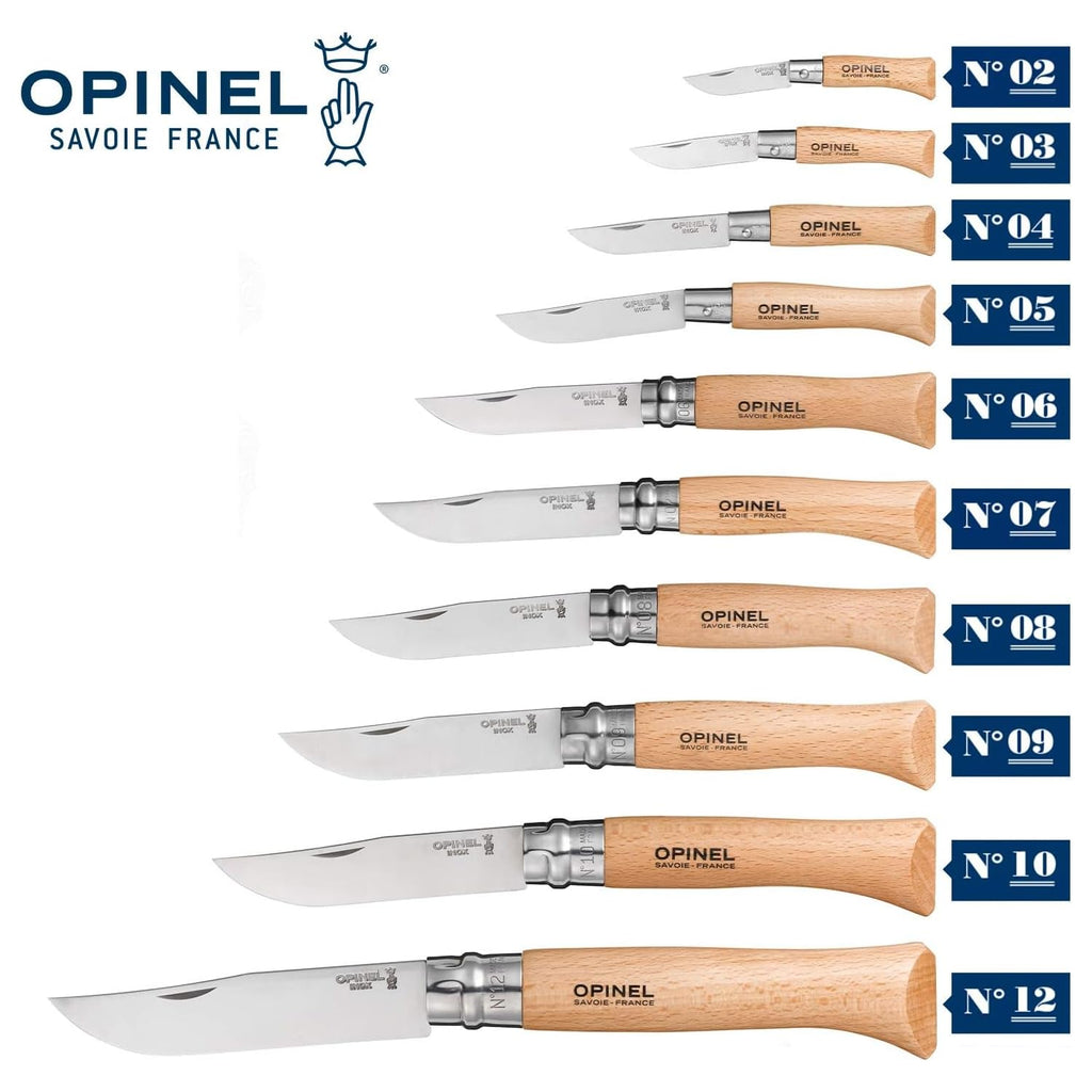 Opinel Messer N ° 08 Edelstahl