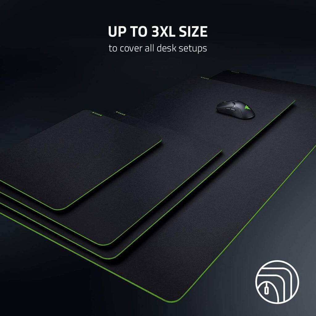 Razer Gigantus V2 Medium - Weiches Gaming-Mauspad für schnelle Spielstile und optimale Kontrolle (360 x 275 x 3mm, Texturierter Stoff aus Mikrogewebe, Rutschfestes Gummi) Schwarz