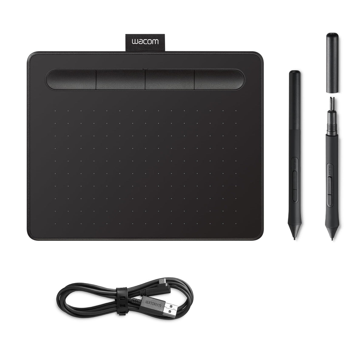 Wacom Intuos S, Stifttablet, inkl. Wacom Pen 4K (batterielos)