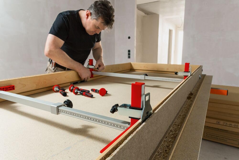 BESSEY Türfutterstrebe TU | 565 bis 1010 mm Spannweite | Profi-Türmontage