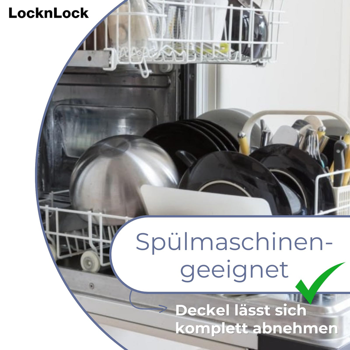 LocknLock CLASSIC Saftkanne mit Deckel und Griff | 1,5L | 16,5 × 9,7 × 22,7 cm | Wasser-& Luftdichte Milchkanne mit Deckel | BPA-Frei | Karaffe Kühlschranktür | Krug Kunststoff