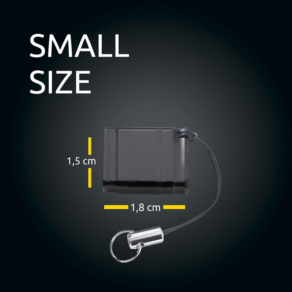 Intenso Slim Line, 64 GB USB-Stick, USB 3.2 Gen 1x1, schwarz
