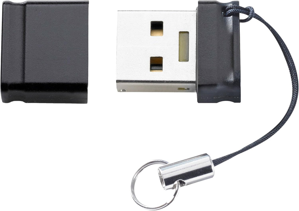 Intenso Slim Line, 64 GB USB-Stick, USB 3.2 Gen 1x1, schwarz