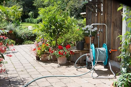 Gardena Classic Schlauch Aktion 13 mm (1/2 Zoll), 18 m: Universeller Gartenschlauch aus robustem Kreuzgewebe, 22 bar Berstdruck, UV-beständig, ohne Systemteile (18001-20) grau 18m ohne systemteile