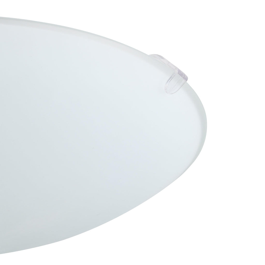 EGLO Deckenlampe Mars, runde Glas Wandleuchte innen
