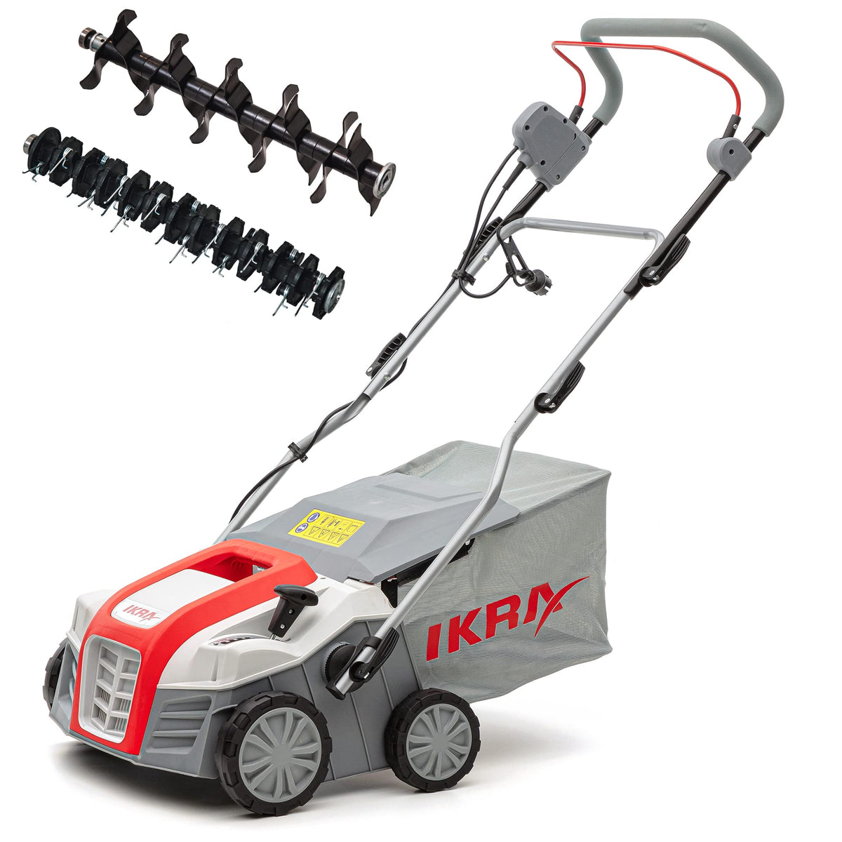 IKRA Elektro Vertikutierer Rasenlüfter IEVL 1840, Arbeitsbreite 40cm, 1800W