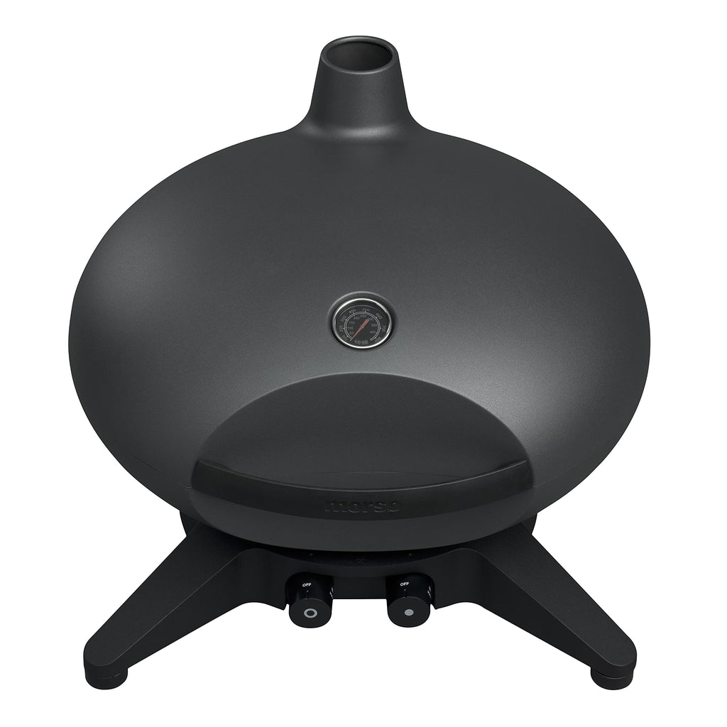 Morsø Forno Gas Medio Gasgrill, Tischgrill, 43 x 55 x 59 cm, Anthrazit-Grau