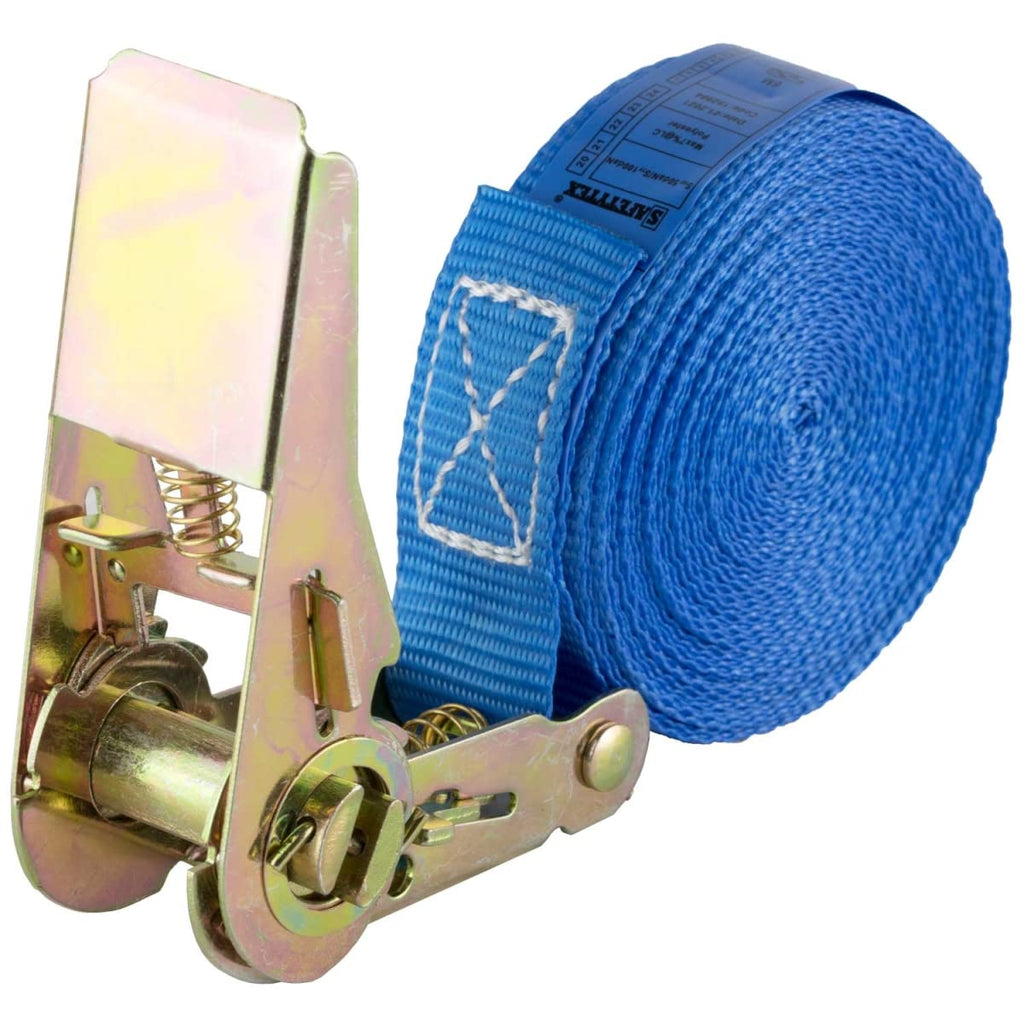 Safetytex Spanngurt 800 daN einteilig 25 mm 4-6 m Ratsche (10 Stück / 6m)
