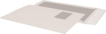 POSTHORN Papprückwandtasche C4 (100 Stück) - 324 x 229 mm - 120g/m²
