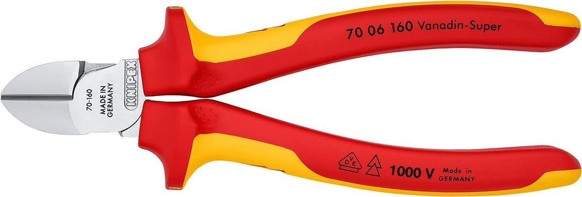 KNIPEX Seitenschneider 1000V-isoliert (160 mm) 70 06 160