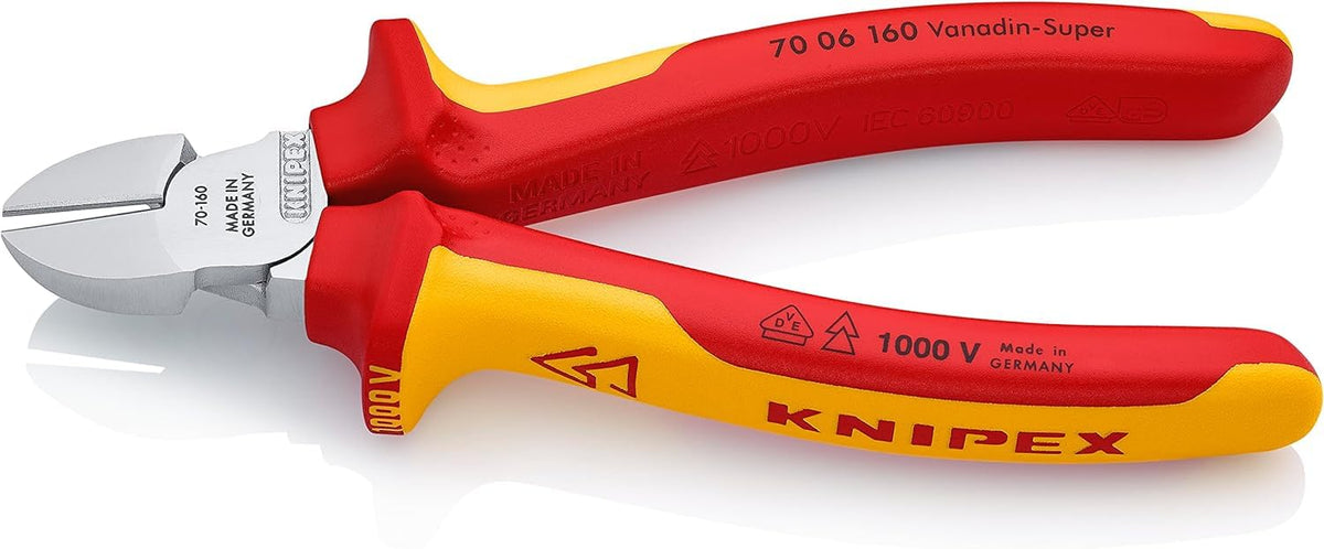 KNIPEX Seitenschneider 1000V-isoliert (160 mm) 70 06 160