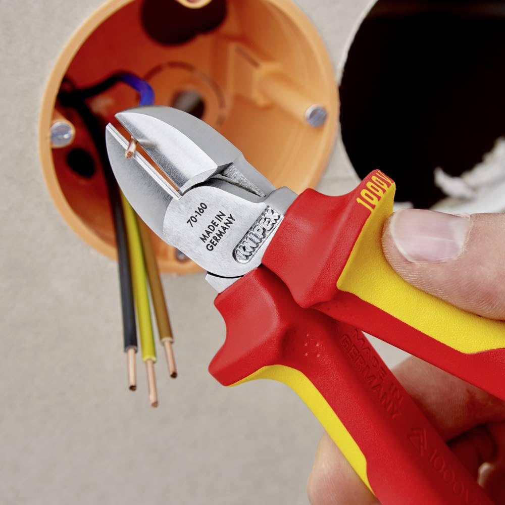 KNIPEX Seitenschneider 1000V-isoliert (160 mm) 70 06 160
