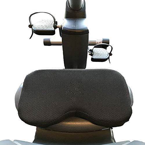 Rudergerät Sitzkissen für Concept 2 - Sitzpolster mit dickem Memory-Schaum, Rutschfest schweissfest langlebig faltbar - Fitnessrudern, Komfortables Sitzkissen Indoor Rowing Rudergerät