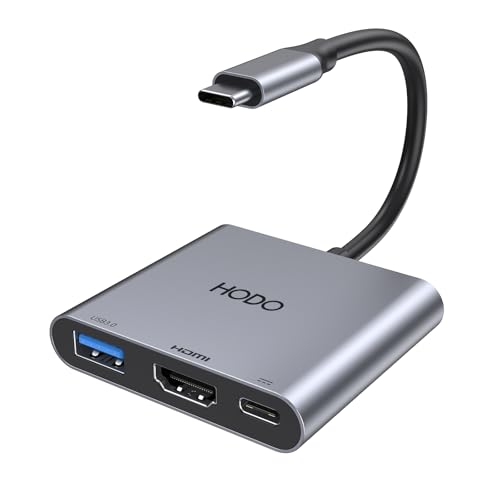 HODO USB C HDMI Adapter, USBC Digital AV Multiport Hub