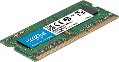 Crucial 16GB Kit (8GBx2) DDR3 1866 MT/s (PC3-14900) SODIMM 204-Pin - CT2K102464BF186D