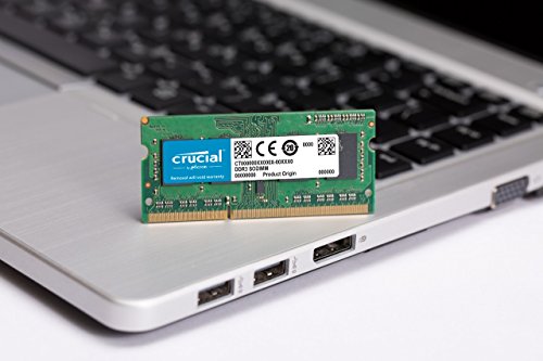 Crucial 16GB Kit (8GBx2) DDR3 1866 MT/s (PC3-14900) SODIMM 204-Pin - CT2K102464BF186D