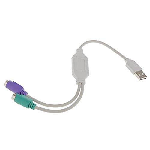 Digitalkey Arcade Spiele-Trackball 4,5 cm Durchmesser mit PS2-Anschluss + PS2-Adapter auf USB (beleuchtet)
