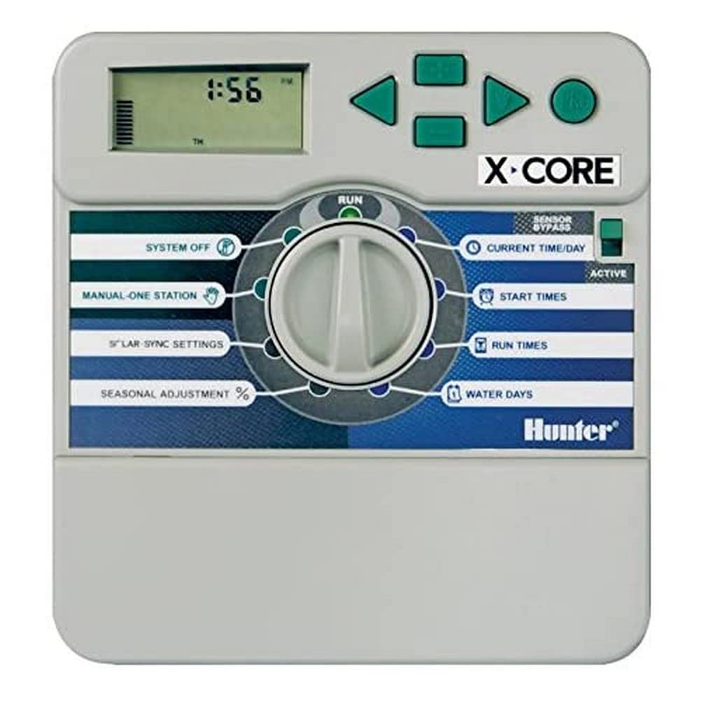 Hunter Beregnungscomputer, X-Core 401i 4 Stationen (indoor), Grau